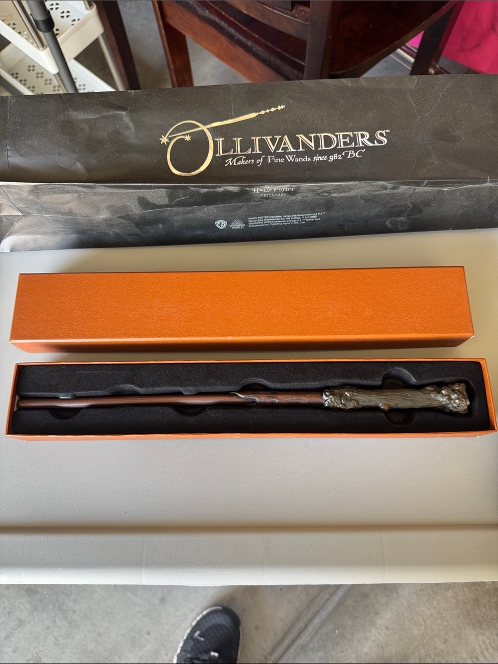 Universal Studios Harry Potter wand from Ollivanders.